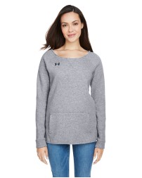 Under Armour 1305784 Ladies' Hustle Fleece Crewneck  Sweatshirt