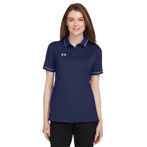 Under Armour 1376905 Ladies' Tipped Teams Performance Polo