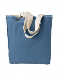 Authentic Pigment 1906 Direct-Dyed Raw-Edge Tote