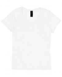 Hanes 42VT Ladies' Perfect-T Triblend V-Neck T-shirt