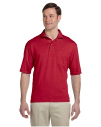 436P Adult SpotShield Pocket Jersey Polo