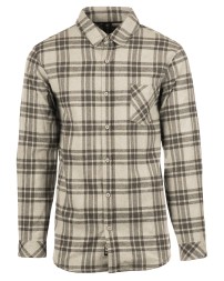 Burnside B8212 Woven Plaid Flannel With Biased Pocket