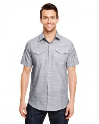 Burnside B9247 Men's Textured Woven Shirt