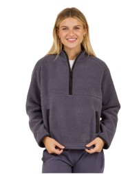 Boxercraft BW8501 Ladies' Everest Pile Fleece Half-Zip Pullover