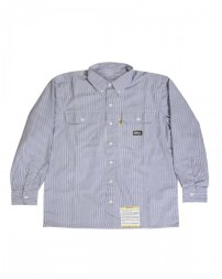 Berne FRSH21 Men's Flame-Resistant Down Plaid Work Shirt