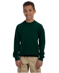 G180B Youth Heavy Blend Fleece Crew