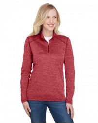 A4 NW4010 Ladies' Tonal Space-Dye Quarter-Zip