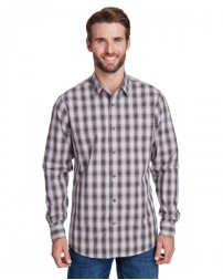 Artisan Collection by Reprime RP250 Men's Mulligan Check Long-Sleeve Cotton Shirt