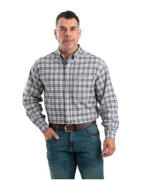 Berne SH26 Men's Foreman Flex180 Button-Down Woven Shirt