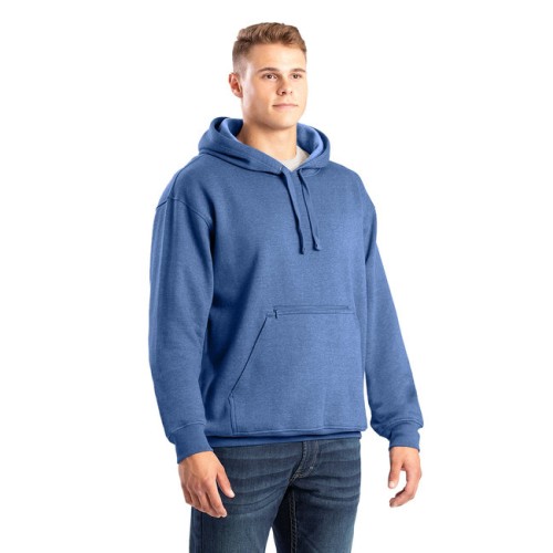 Berne SP418 Men's Heritage Zippered Pocket Hooded Pullover Sweatshirt